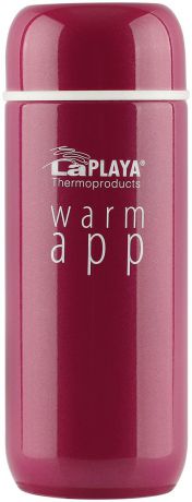 Термос LaPlaya "Warm App", цвет: розовый, 0,2 л