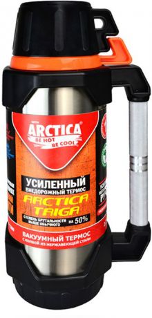 Термос для напитков "Арктика", цвет: серый, 2,2 л