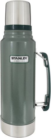 Термос Stanley "Legendary Classic", цвет: темно-зеленый, 1,04 л