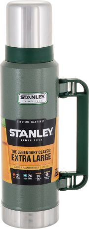 Термос Stanley "Classic Vac Bottle Hertiage", цвет: зеленый, 1,3 л