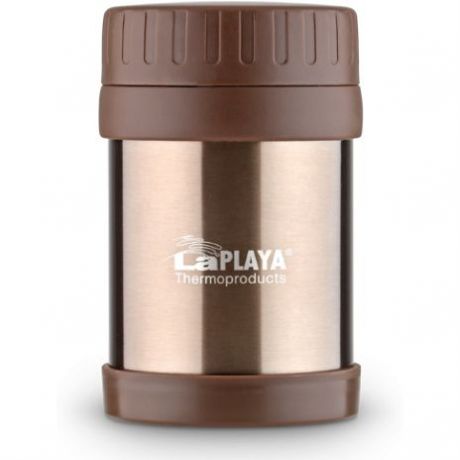 Термос для еды LaPlaya "Food Container", цвет: коричневый, 350 мл