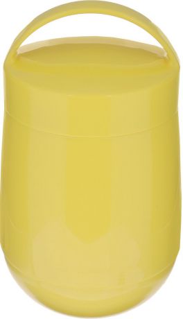 Термос для продуктов Tescoma "Family", цвет: желтый, 1,4 л
