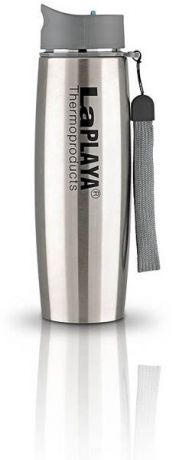 Кружка-термос LaPlaya "Strap" с вакуумной изоляцией, цвет: серебряный, 0,5 л