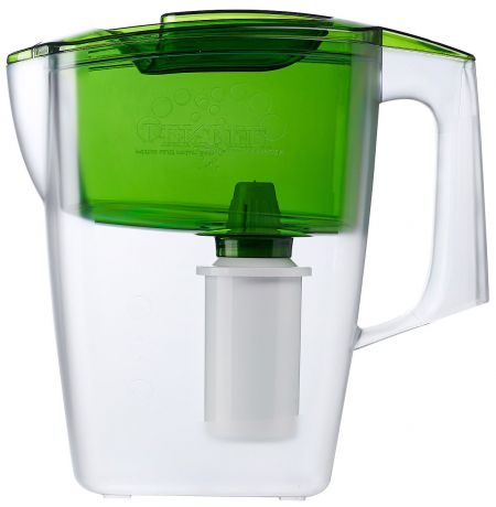 Фильтр-кувшин Гейзер "Альфа", цвет: зеленый, 2,5 л