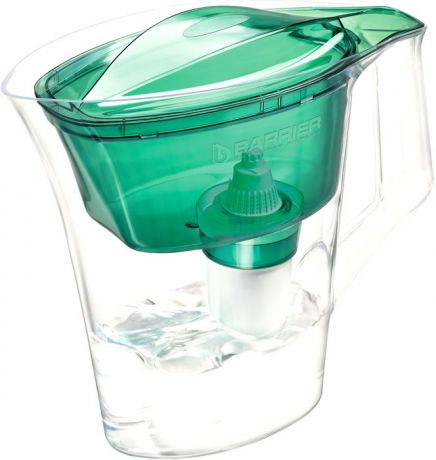 Фильтр-кувшин для очистки воды Барьер "Нова", цвет: зеленый