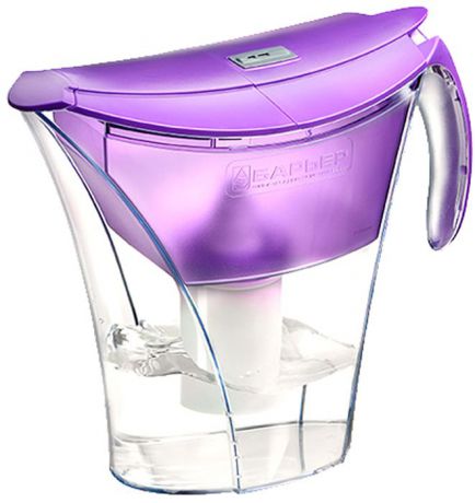 Фильтр-кувшин для очистки воды Барьер "Смарт", цвет: фиолетовый