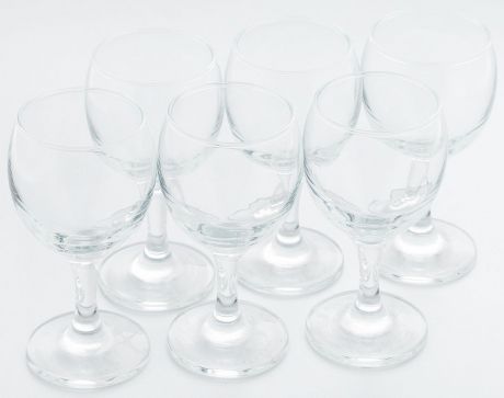 Набор бокалов для белого вина Pasabahce "Bistro", 175 мл, 6 шт