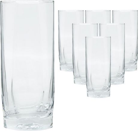 Набор стаканов Pasabahce "Hisar ", цвет: прозрачный, 330 мл, 6 шт. 42857