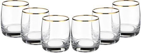 Набор стаканов для виски Bohemia Crystal Ideal, 290 мл, 6 шт
