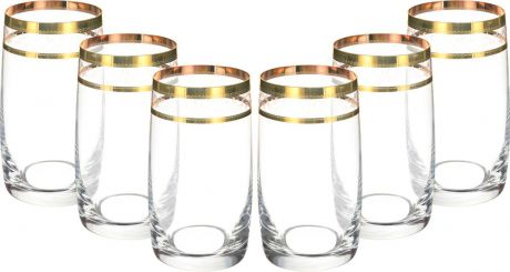 Набор стаканов для воды Bohemia Crystal Ideal, БКС0269, 380 мл, 6 шт