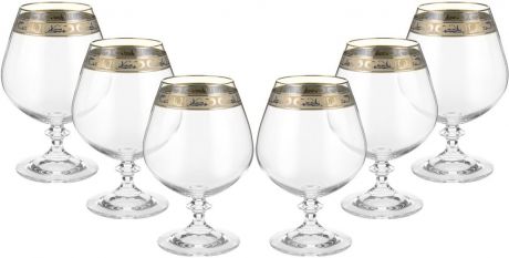 Набор бокалов для бренди Bohemia Crystal Angela, БКС0220, 400 мл, 6 шт