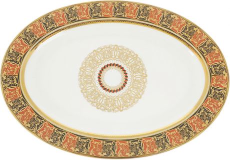 Блюдо Royal Aurel "Дерби", овальное, диаметр 31 см