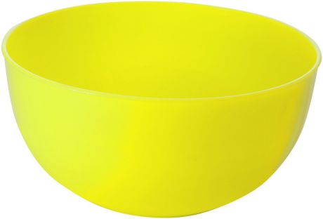 Салатник Plastic Centre "Galaxy", цвет: желтый, 2,5 л