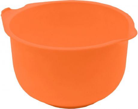 Миска мерная "Plastic Centre", цвет: оранжевый, 3 л