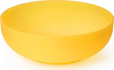 Миска салатная Sagad "Пикник", диаметр 22 см, 2 л, цвет: желтый