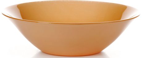 Салатник Pasabahce "Оранж Виллаж", цвет: оранжевый, диаметр 23 см