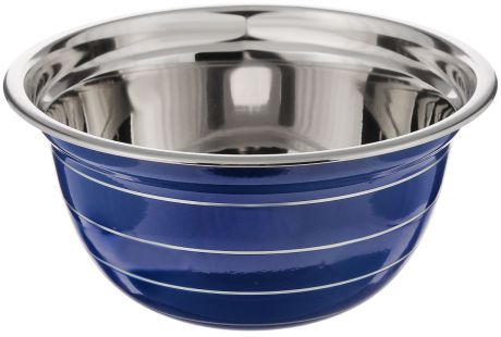 Миска "Mayer & Boch", цвет: синий, стальной, диаметр 20 см