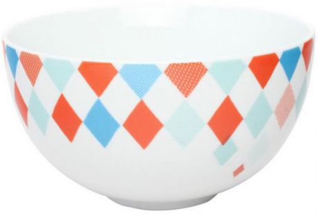 Салатник Dejeuner Surl Herbe "По щиколотку в воде", цвет: разноцветный, диаметр 18 см