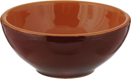 Розетка для варенья Борисовская керамика "Радуга", цвет: коричневый, 200 мл