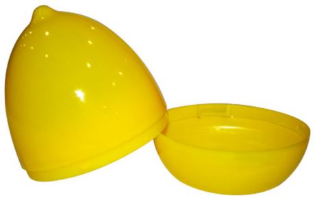 Емкость для лимона "Plastic Centre", цвет: желтый