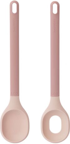 Набор для сервировки салата BergHOFF "Leo", нейлоновый, цвет: розовый, 2 предмета