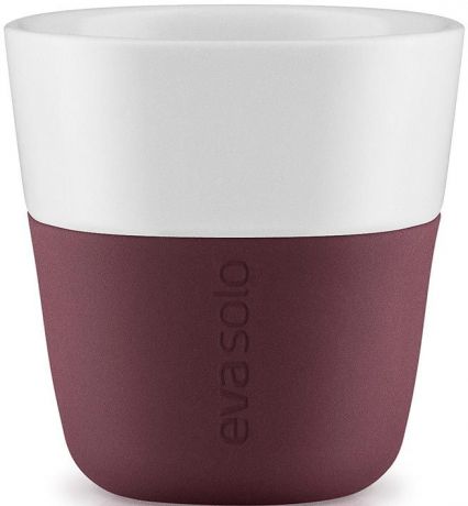 Чашка кофейная "Eva Solo", цвет: бордовый, 80 мл, 2 шт