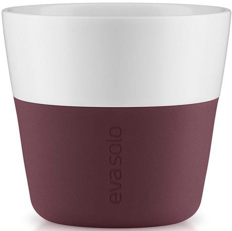 Чашка кофейная "Eva Solo", цвет: бордовый, 230 мл, 2 шт
