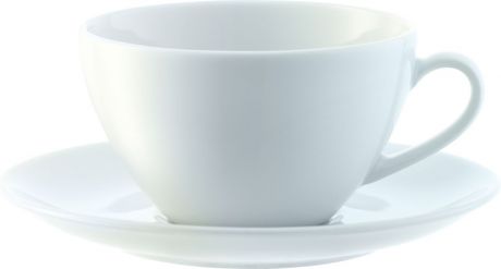 Набор чайный LSA "Dine", цвет: белый, 220 мл, 8 предметов
