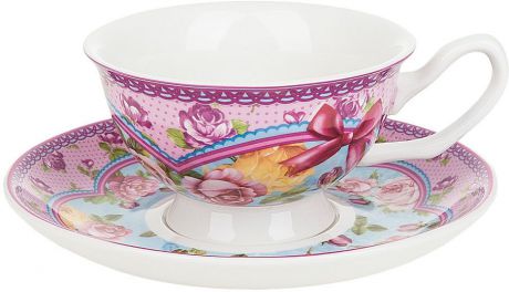 Набор чайный Nouvelle De France "Розовый нектар", 12 предметов
