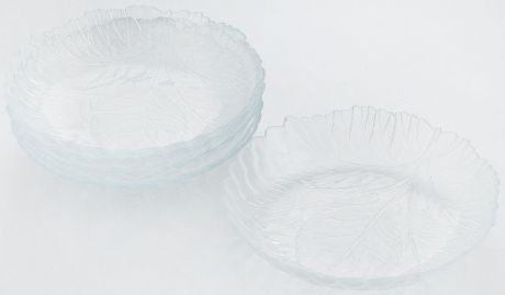 Набор тарелок Pasabahce "Sultana", диаметр 21 см, 6 шт