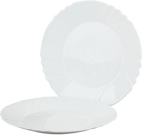 Тарелка десертная Bormioli Rocco Ebro, цвет: белый, диаметр 20 см