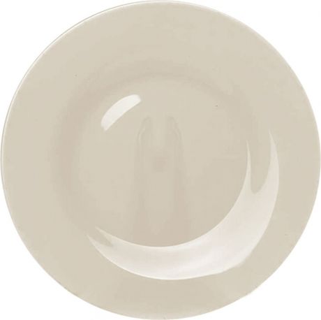 Тарелка обеденная Pasabahce "Boho ", цвет: бежевый, диаметр 26 см