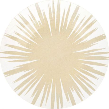 Тарелка десертная Pasabahce "Charm. Солнце ", цвет: бежевый, диаметр 19,5 см