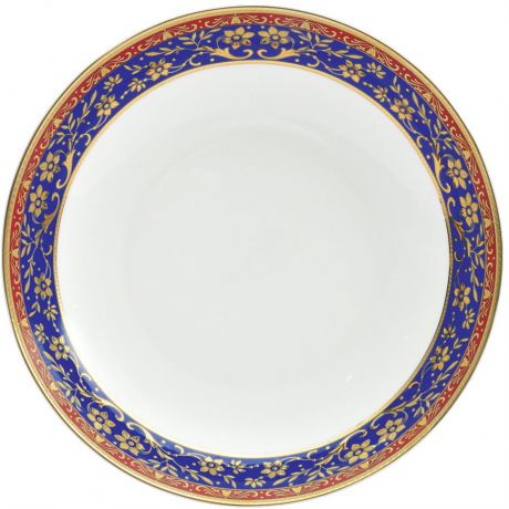 Тарелка плоская Royal Aurel "Кобальт", диаметр 20 см