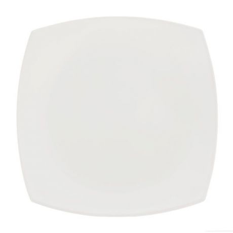 Тарелка десертная Luminarc "Quadrato", цвет: белый, 19 х 19 см
