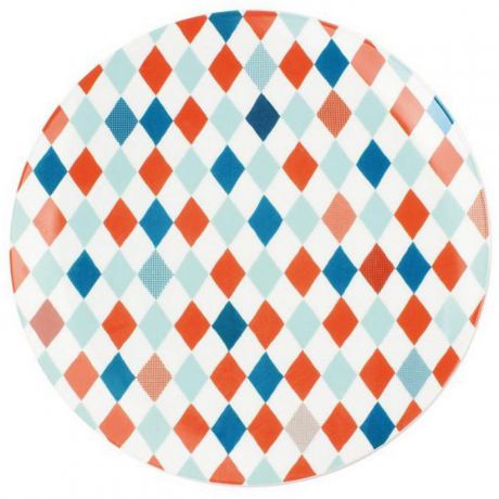 Тарелка Dejeuner Surl Herbe "По щиколотку в воде", цвет: разноцветный, диаметр 31 см