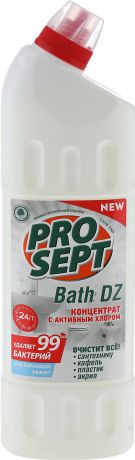 Средство для уборки и дезинфекции санитарных комнат Prosept "Bath DZ", концентрат, 1 л