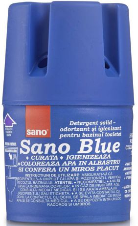 Мыло для сливного бака Sano "Blue", гигиеническое, 150 г