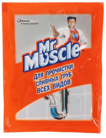 Средство "Mr. Muscle" для прочистки сливных труб всех видов, 70 гр
