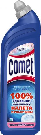 Средство чистящее для туалета "Comet", весенняя свежесть, 750 мл