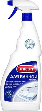 Средство для чистки ванной комнаты "Unicum", 500 мл