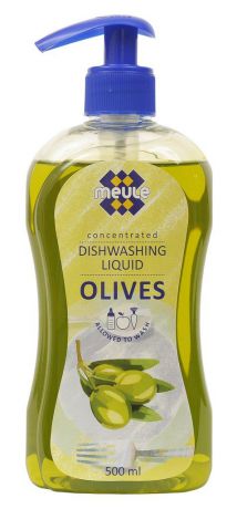 Жидкость для мытья посуды Meule "Олива", концентрат, 500 мл