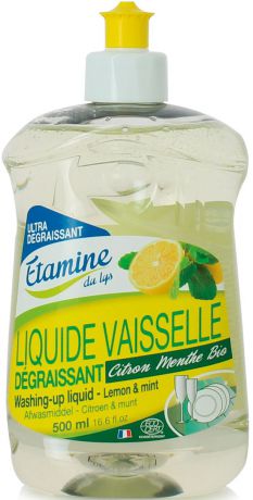 Средство для мытья посуды Etamine du Lys "Лимон и мята", 500 мл
