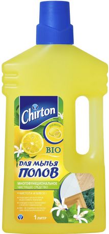 Средство чистящее для мытья полов "Chirton", лимон, 1 л