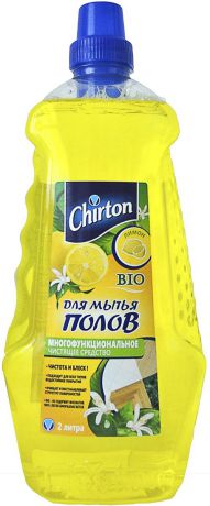 Чистящее средство для мытья полов "Chirton", лимон, 2 л