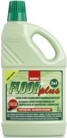 Средство для мытья полов Sano "Floor Plus", 1 л