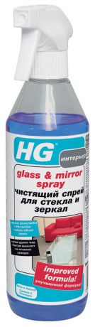 Чистящий спрей "HG" для стекла и зеркал, 500 мл