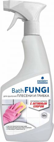 Средство для удаления плесени Prosept "Bath Fungi", с дезинфицирующим эффектом, концентрат, 0,5 л