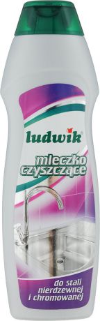 Молочко для нержавеющей и хромированной стали "Ludwik", 300 мл