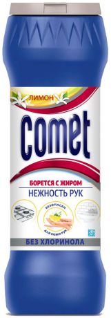 Порошок чистящий Comet "Лимон", без хлоринола, 475 г